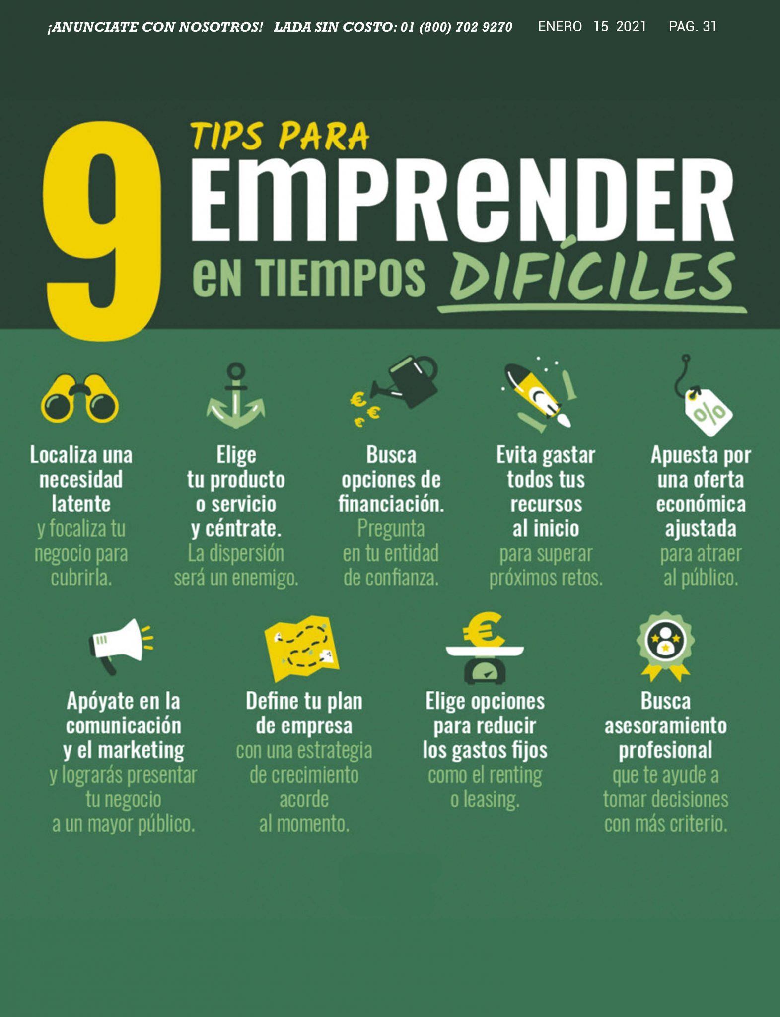 9 Tips Para Emprender En Tiempos Dif ciles Enlace Industrial