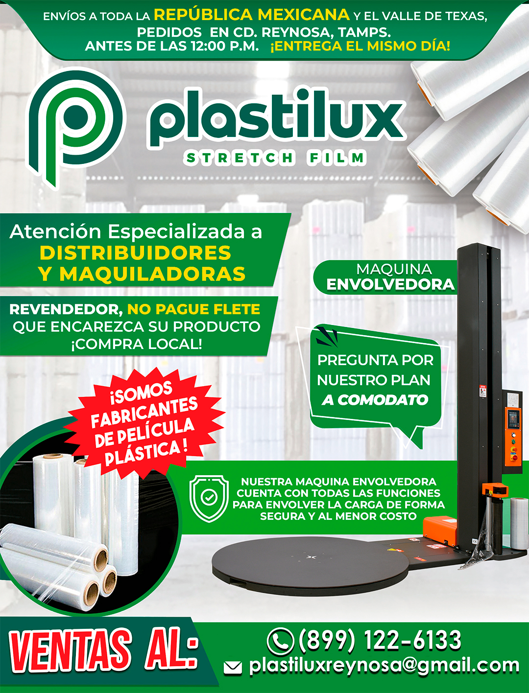 Plastilux - Fabricantes de Stretch Film - Enlace Industrial
