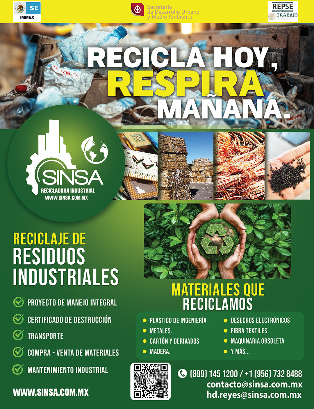 SINSA Reciclaje de residuos industriales